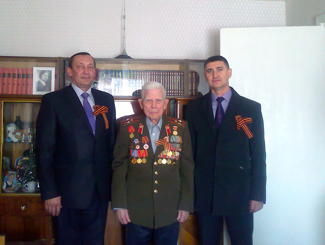 "Дельта" поздравила ветеранов Магнитогорска с наступающим Днем Победы